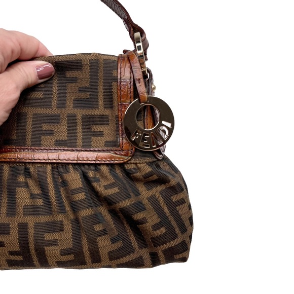 Fendi Zucca Small Chef Shoulder Bag - Picture 8 of 17